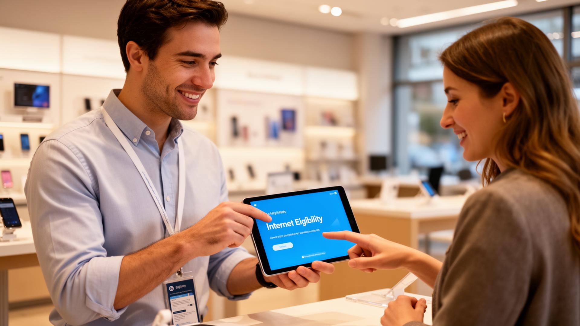 Test d'éligibilité fibre en boutique Mobileo Mazamet